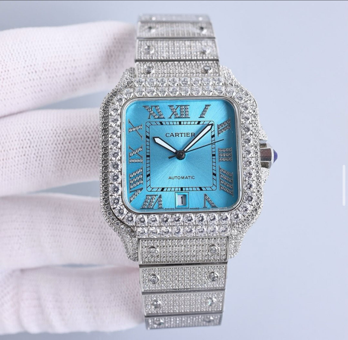 Cartiers Santos bust down