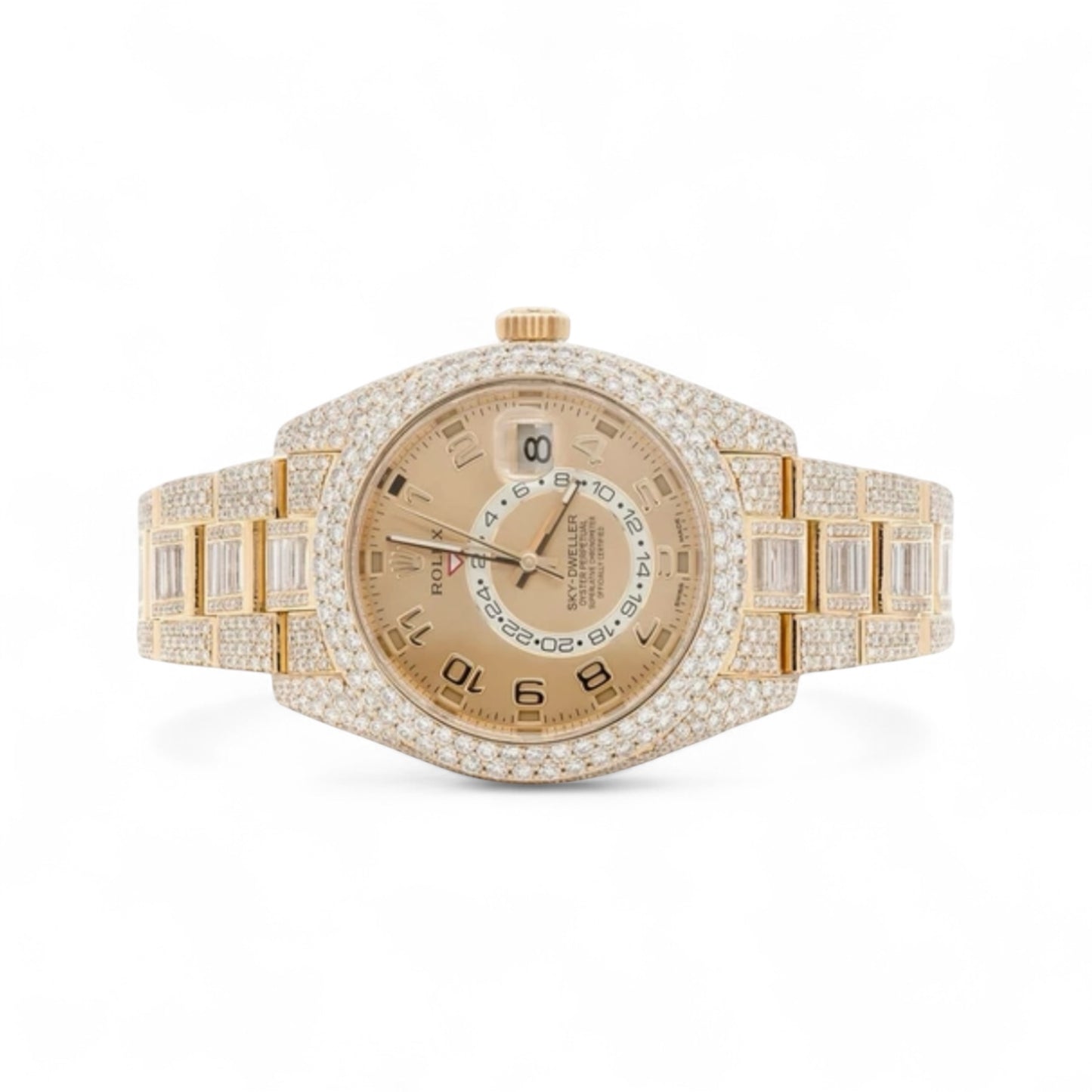 Rolex Sky Dweller Iced Out