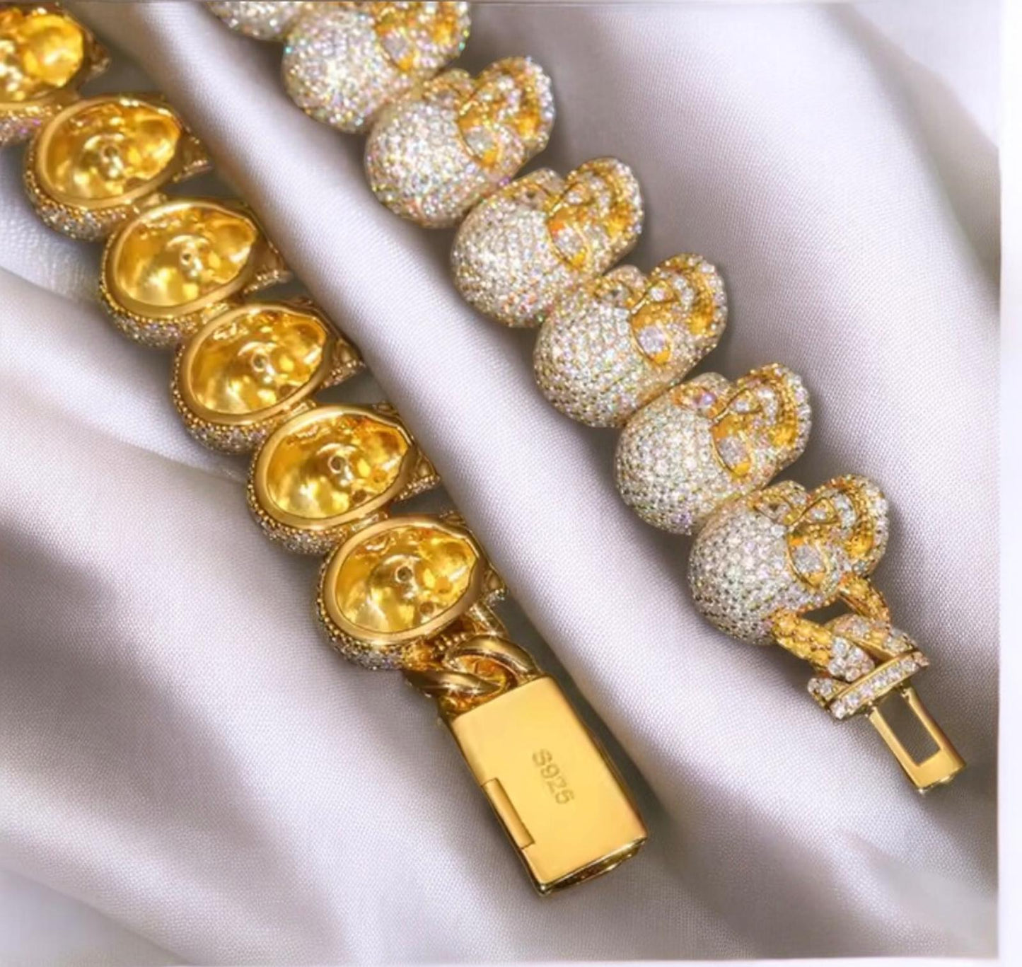 Skull Bracelet & Chain