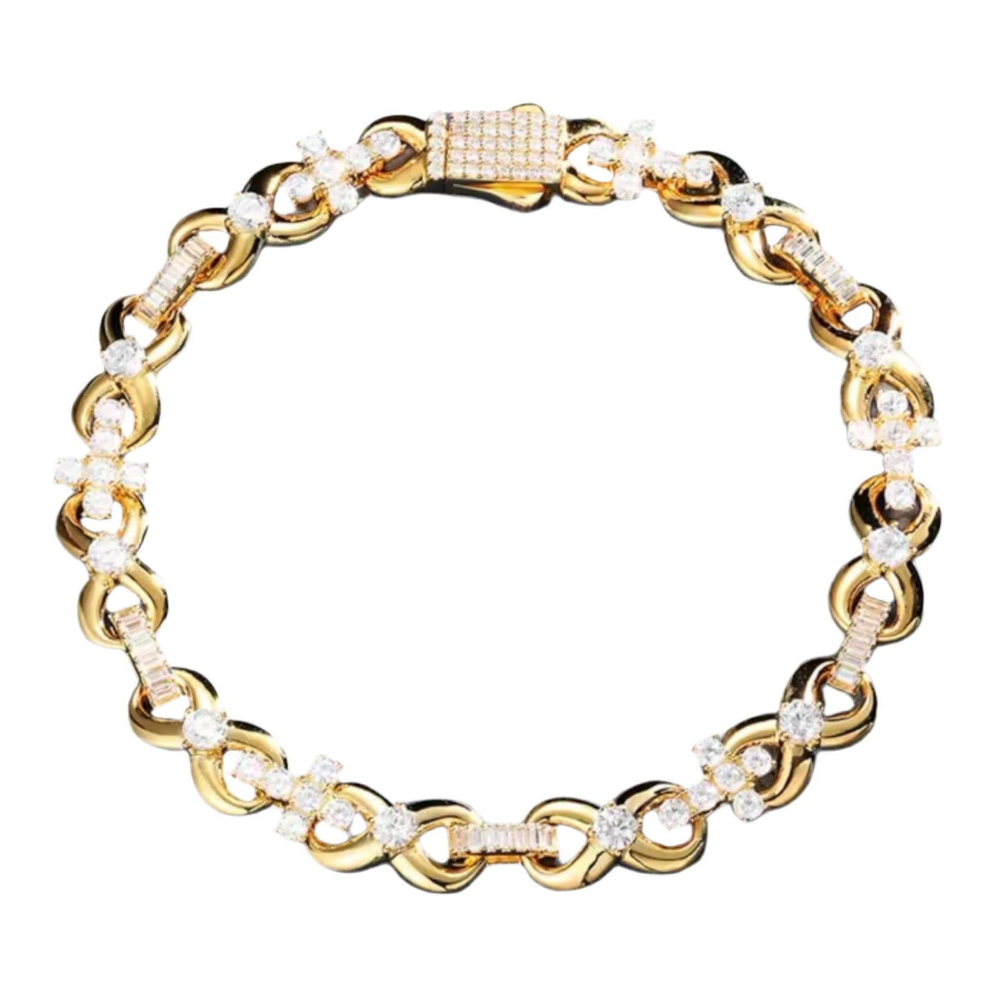 Infinity Cross Bracelet