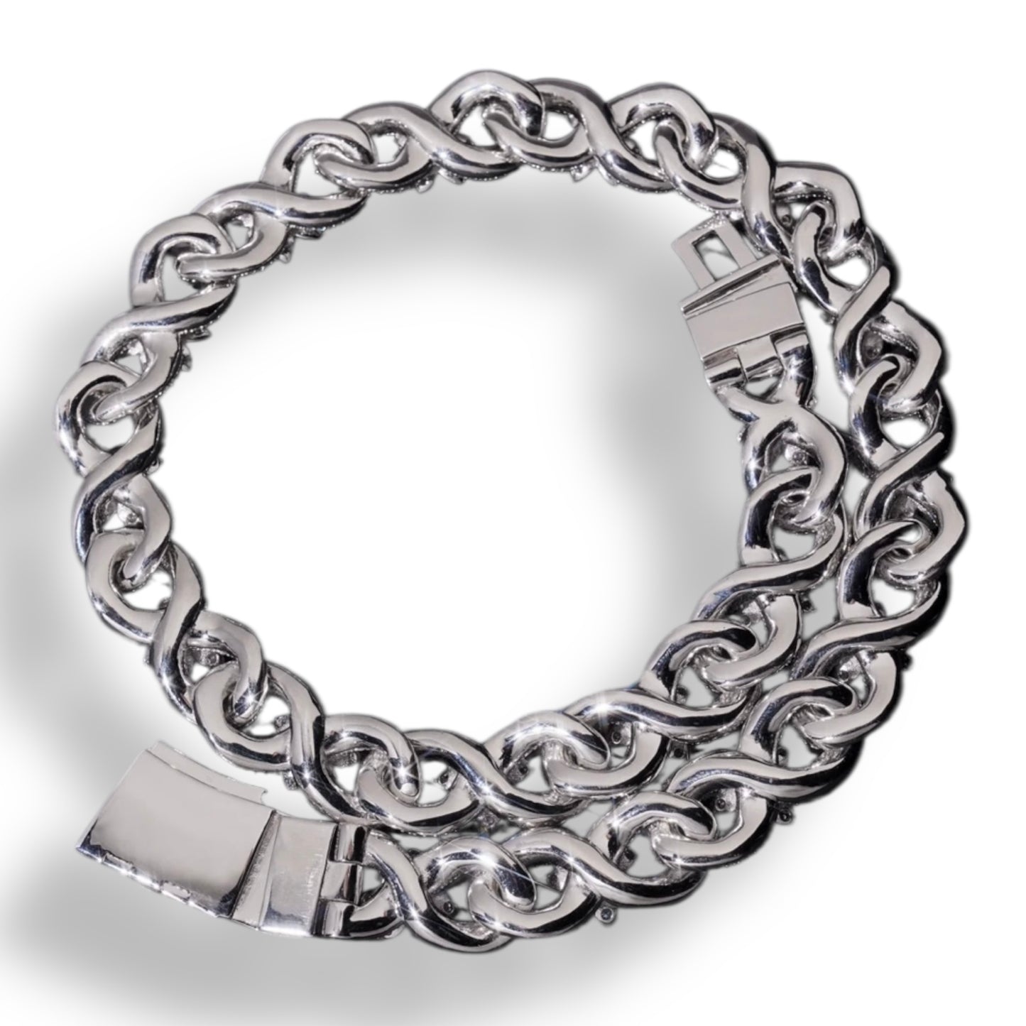 Flower twisted chain