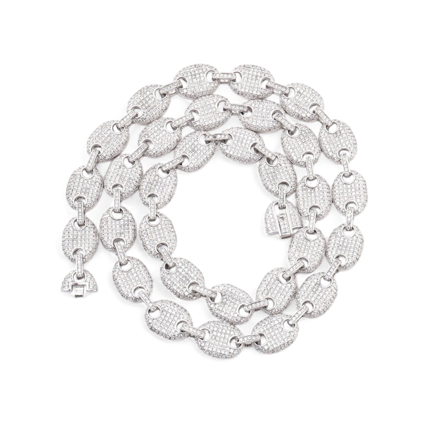 Moissanite Link Chain
