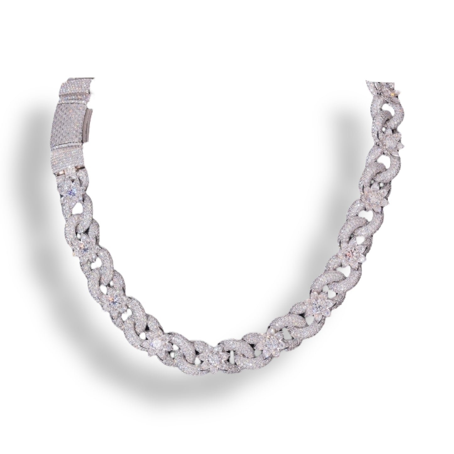 Flower twisted chain