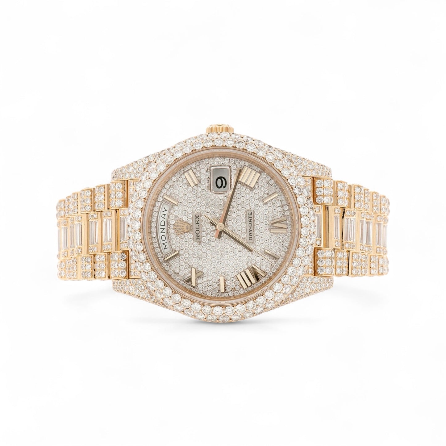 Rolex Day-Date bust down