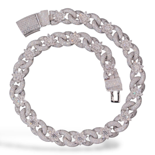 Flower twisted chain