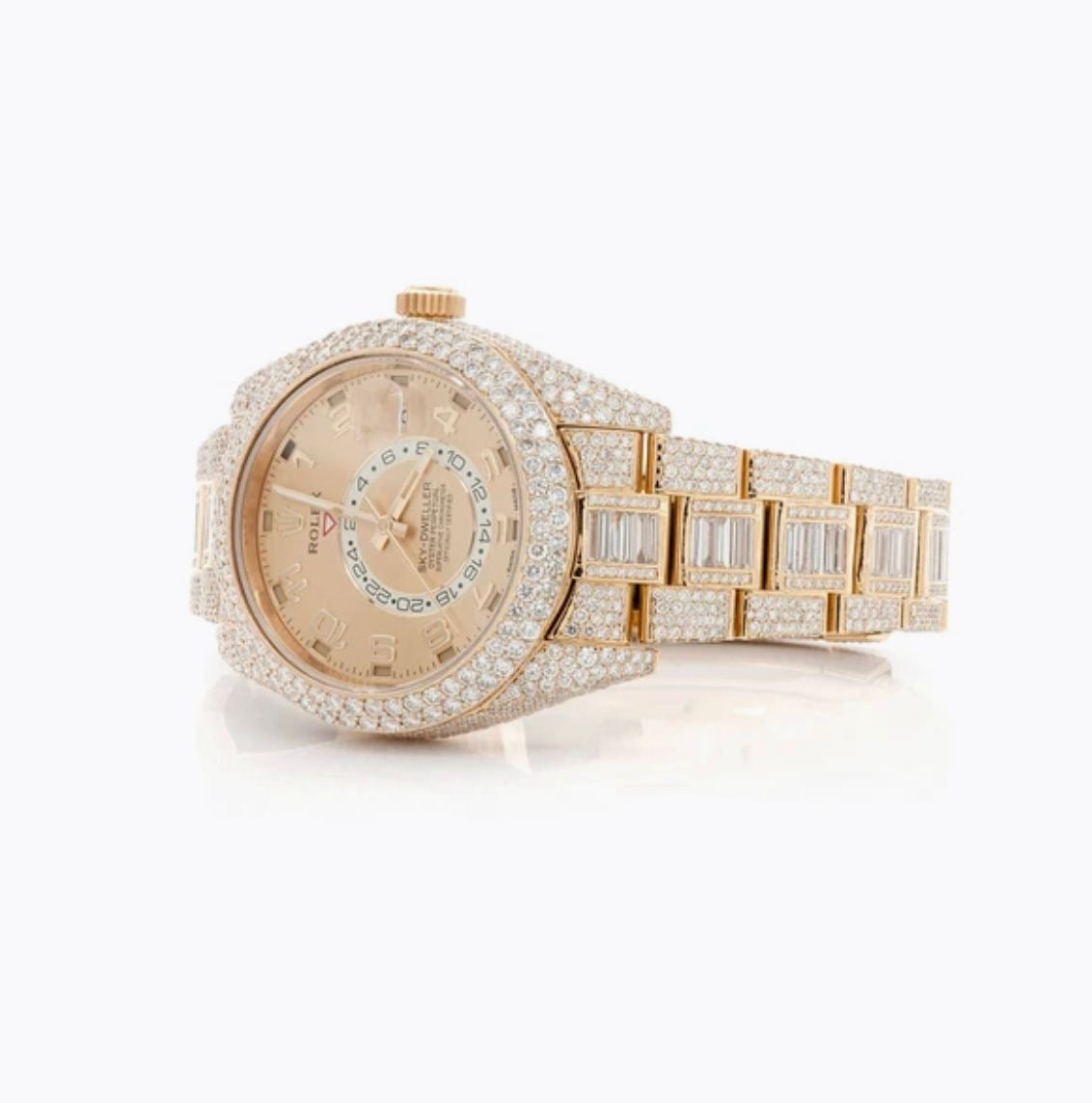 Rolex Sky Dweller Iced Out