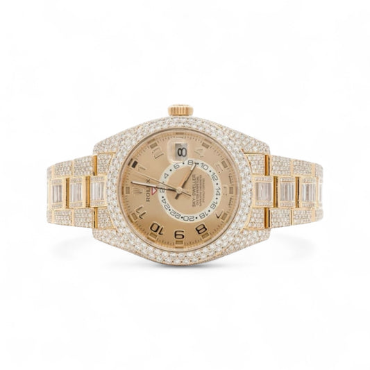 Rolex Sky Dweller Iced Out